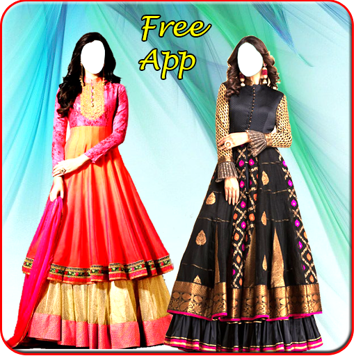 Girls Designer Frock Photo Editor icon