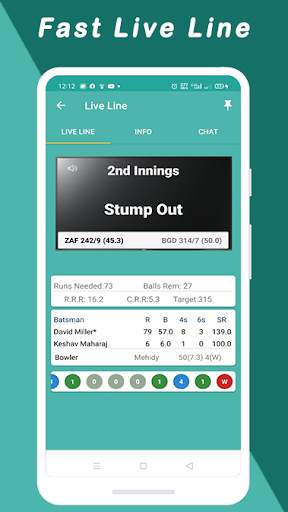 Live Cricket Live Match screenshot 2