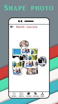 Shape College Photo :Automatic Photo Collage Maker screenshot 4