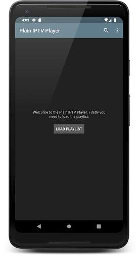 Plain IPTV Player screenshot 1