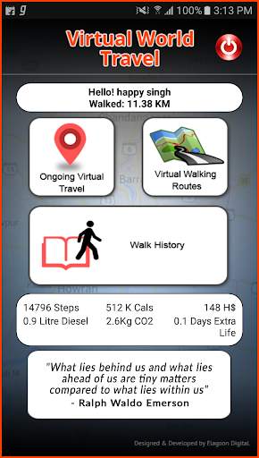 VIRTUAL WORLD TRAVEL screenshot 1