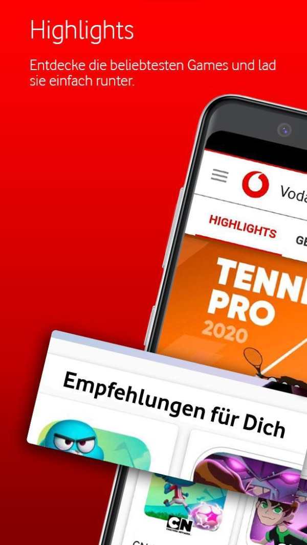 Vodafone Games screenshot 1