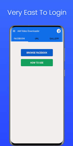 Video Downloader For Facebook screenshot 1