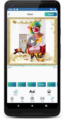 Xmax Video Maker / Christmas Video Editor screenshot 6