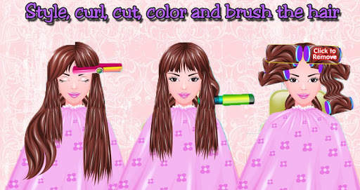Free Girls Game Hair Salon screenshot 11