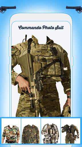 Commando Photo Suit screenshot 1