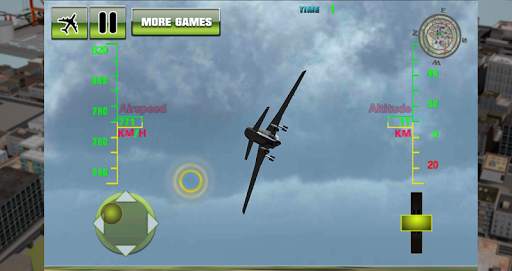 3D Airplane Flight Simulator 3 screenshot 10