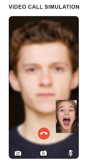 Fake video Call Simulation From Tom Holland screenshot 2