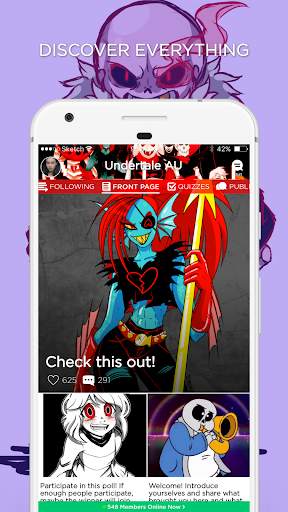 Undertale AU Amino screenshot 1