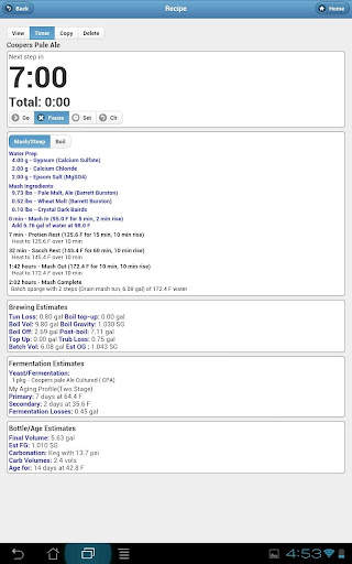 BeerSmith 2 Lite screenshot 4