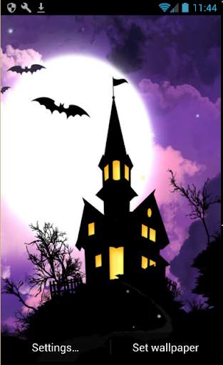 Halloween Live Wallpaper Free screenshot 3