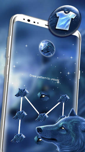 Mystical Wolf Launcher Theme screenshot 4