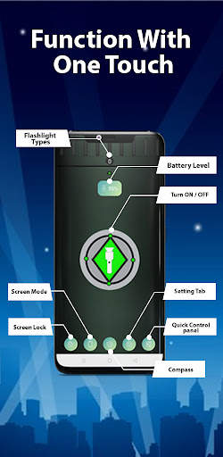 Alien10 Flashlight - Omnitrix Led Torch screenshot 3
