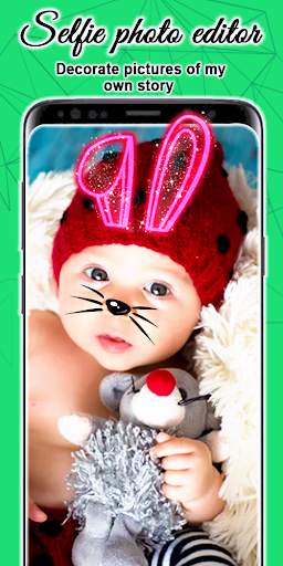 Selfie Photo Editor screenshot 1