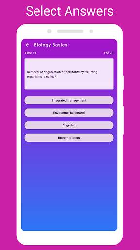 Biology Quiz 2020 2 تصوير الشاشة