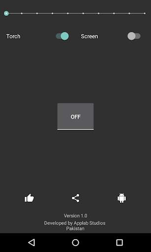 Flashlight - LED Torch Light screenshot 1