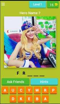 Mobile Legends Cosplay Quiz screenshot 1