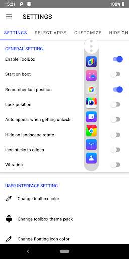 Floating ToolBox: fast open app screenshot 2