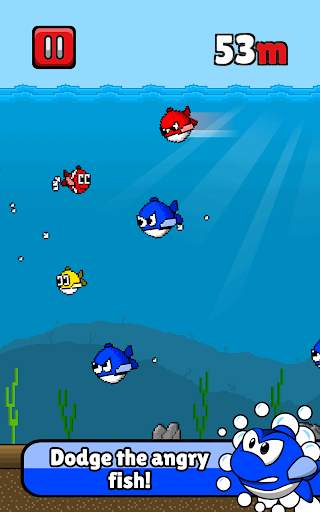 Mini Fish: Downstream Dash स्क्रीनशॉट 12