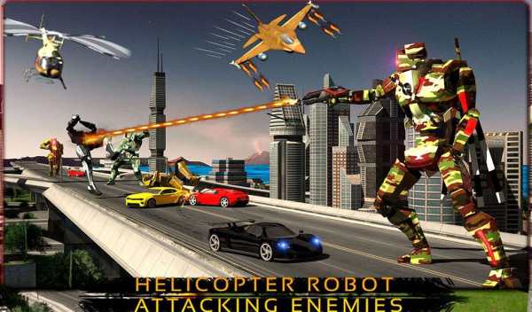 Helicopter Robo Transformation screenshot 14