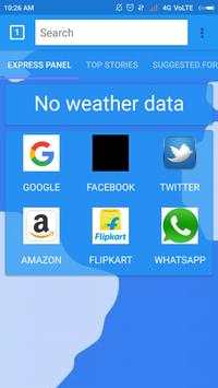 Fast Web Browser For Android screenshot 1