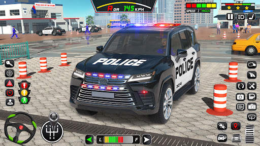Police Car Driving School Game screenshot 1