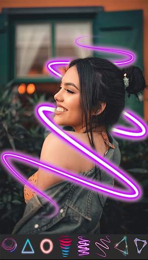 Spiral Effect Photo Editor : Neon Effects screenshot 5