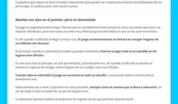 Guia para Tom ¡A por el Oro! screenshot 8