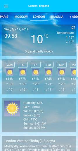 Weather Forecast - Live accurate weather forecast screenshot 3