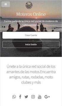 Moteros Online - Red Social screenshot 1