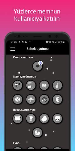 Beyaz gürültü - bebek uyutucu screenshot 1