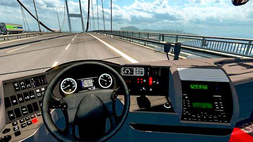 Bus Simulator 3d Coach bus simulation 3D bus games screenshot 3