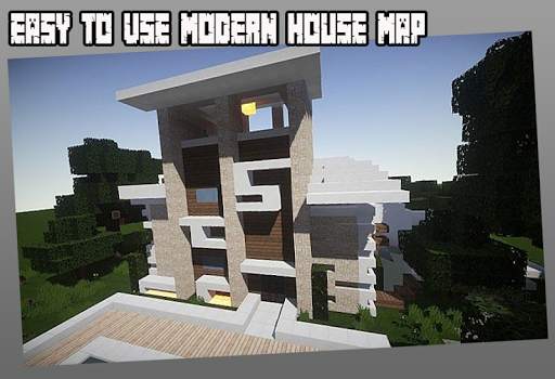 Best Modern House Map For Minecraft PE screenshot 3