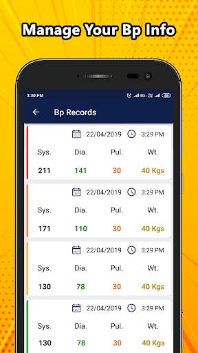 BP Check Info App screenshot 3