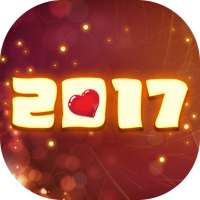 Happy 2017 New Year Keyboard Theme logo