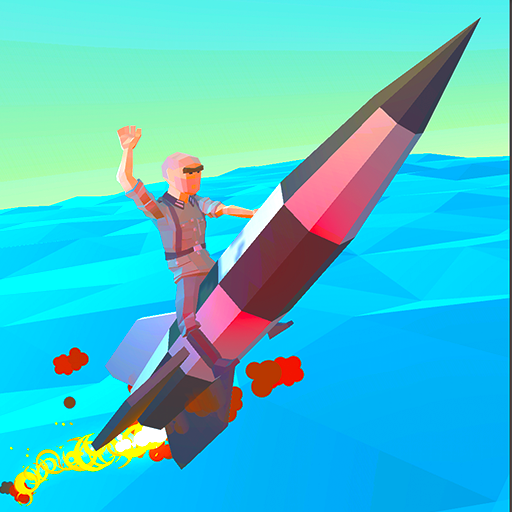Missile target 3d icon
