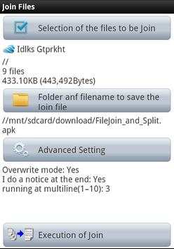 File Join and Split screenshot 4