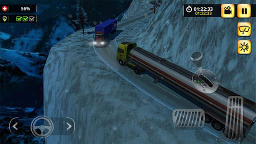 Offroad Cargo Truck Driver:Uphill Logging Truck 3D screenshot 2