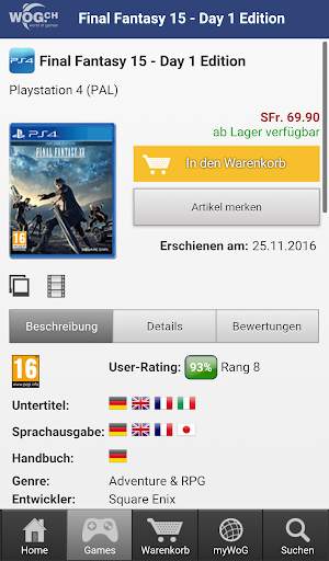 WoG.ch Game Shop screenshot 5