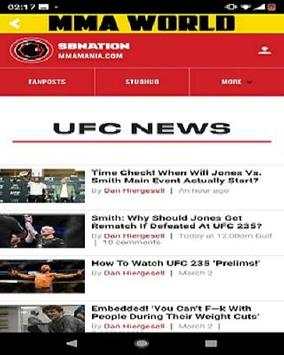MMA World screenshot 4