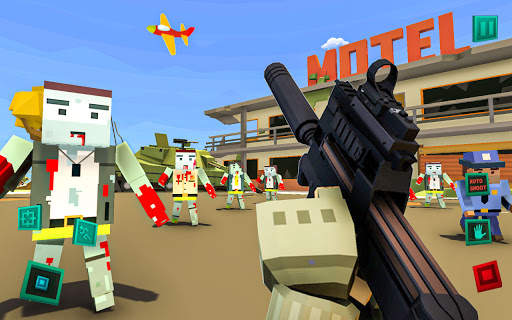 Zombie Pixel Warrior 3D- The Last Survivor screenshot 15
