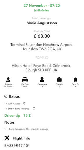 Twelve Driver Airport Transfer screenshot 6