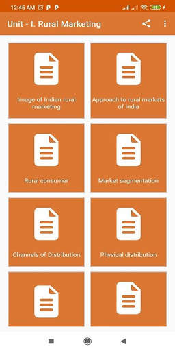 Management of Rural & Agricultural Marketing 2 تصوير الشاشة