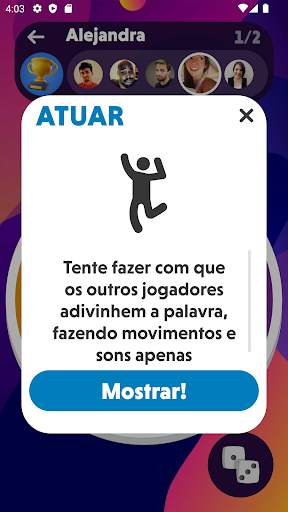 Roleta de Festa: Pintar, Atuar screenshot 5