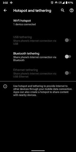 Tethering Toggler screenshot 1