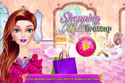Shopping Mall Rich Girl Dressup - Color by Number screenshot 1