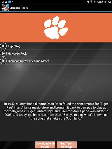 COLLEGE FIGHT SONG  RINGTONES – OFFICIAL screenshot 9
