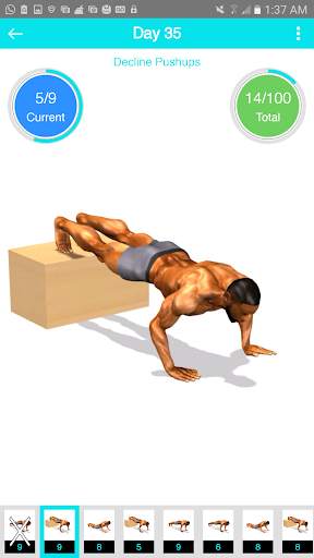 3D Push Ups Home Workout screenshot 7