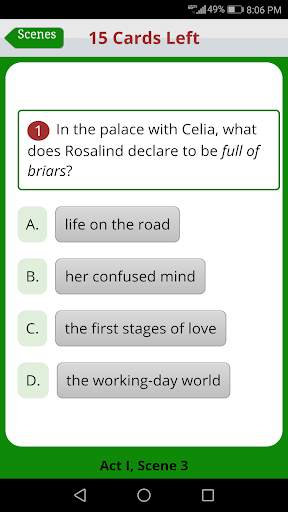 Angry Bard Quiz screenshot 2
