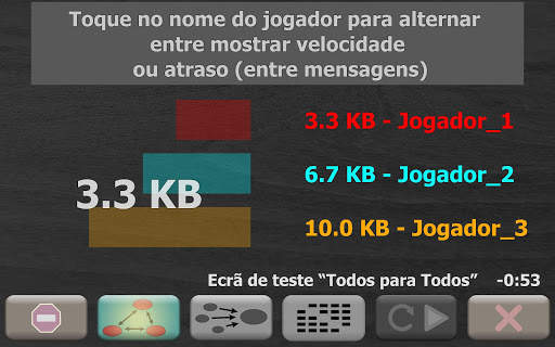 Teste de velocidade GPG multijogador em tempo real screenshot 2